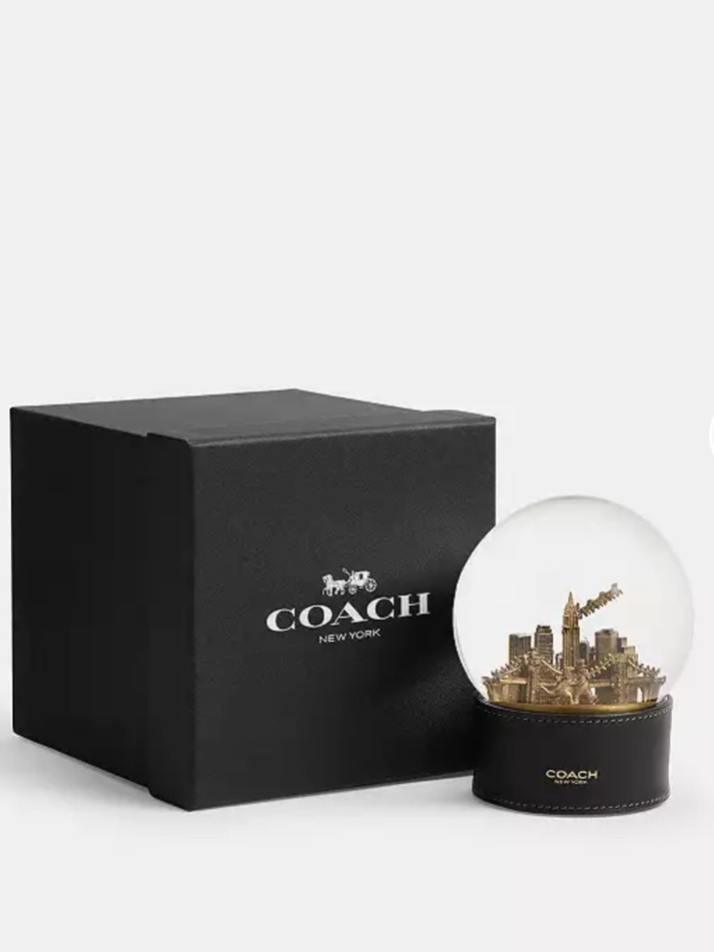 Coach snow globe 2025 NIB